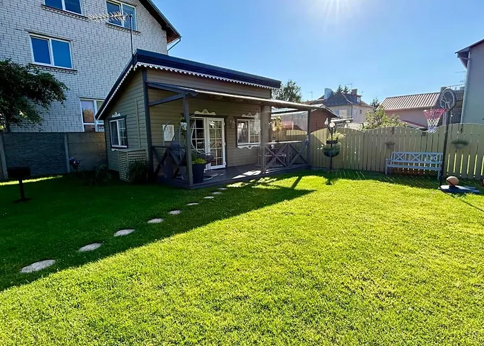 Naujos Statybos Namelis Vakantiehuis *